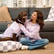 Purina has partnered with Sarah Hyland to launch a limited-edition collection to support domestic abuse survivors and their pets.